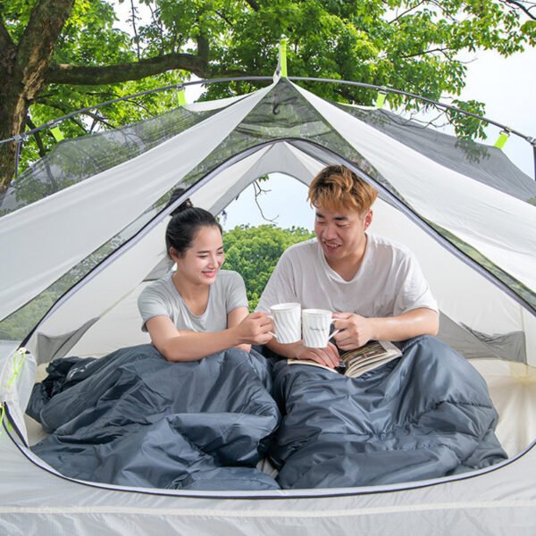 Portable Sleeping Bag Warm Adults Hiking Camping Sleeping Bag Thick Travel  Hiking Accessories - Image 6