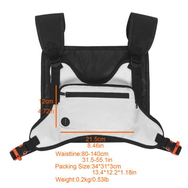 Fitness Vest Bag Sport Running Chest Bags - Image 8